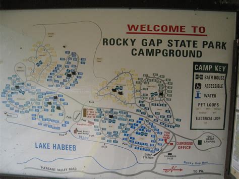 Rocky gap state park campsite pictures  This park offers several options for your outdoor